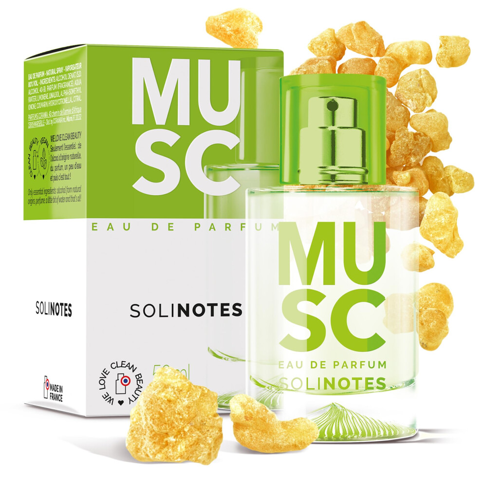 Solinotes Paris Solinotes Musk Perfume For Women - Eau De Parfum | Delicate Floral And Soothing Scent - Made In France - Vegan - 1.7 Fl.oz