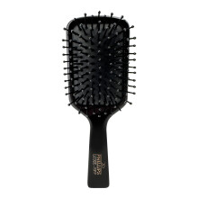 Pennello Phillips Luxe Square a pagaia a pagate per capelli Brenpe eleganti di colore nero con accenti dorati - pennello a paga