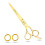 Tesoura de corte de cabelo profissional Nixcer (6,5 polegadas) para cabeleireiros - 100% ao japons Design ergonmico Aperto offset Ajuste de pa 1