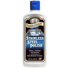 PARKER & BAILEY Polish Acier Inox - Meilleur Nettoyant Acier Inox pour Éviers et Appareils