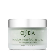 OSEA Seaglow Resurfacing Face Cleanser and Scrub 1,7 uncji - Peeling do twarzy - Plyn do mycia twarzy - Peeling i srodek oczyszczajacy 2 w 1 do wszys