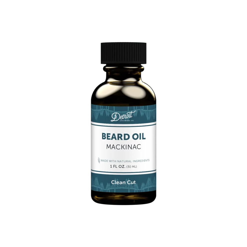 Detroit Grooming Co. Detroit Grooming Beard Oil | Hydrating & Nourishing Formula Mackinac Scent (1 Oz)