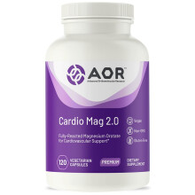 Advanced Orthomolecular Research AOR, Cardio Mag 2.0, 120 Kapseln