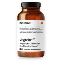 Momentous Magtein Magnesium L-Threonate 145mg - Magnesium Threonate Supplement for Cognitive Function & Rest Support 30 Servings (Package May Va