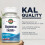KAL, Magnesiumtaurat +, 400 mg, 90 Tabletten (200 mg pro Tablette) 4