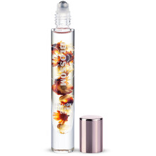 Blossom Roll-on-Parfm fr Frauen, alkoholfrei, Gourmand-Rollerball-Parfml mit therischen len, angereichert mit echten Blumen, hergestellt in den