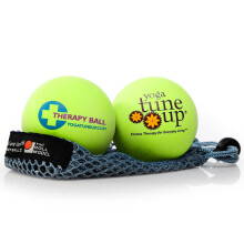Pilki terapeutyczne YOGA TUNE UP w torbie marki Tune Up Fitness - Pilki masujace do punktw ucisku punktu spustowego i rozluzniania miesniowo-pow
