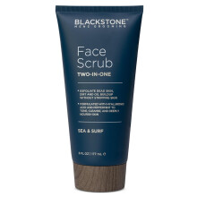 Blackstone pnsk pecujc gel na oblicej a holen 2 v 1 s kyselinou hyaluronovou a mtou peprnou - citen a peeling | Hydratuje pokoku po holen |