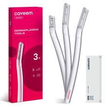 CAVEEM Dermaplane Razor for Women Dermaplaning Tool - Face Razors for Women and Men Eyebrow Trimmer and Facial Hair Removal Shaver Gentle Exfo