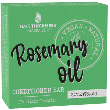 Rosmarinl fr Haarwuchs-Conditioner-Riegel. Umweltfreundlich, vegan, farbsicher, pH-ausgeglichen. Fester Conditioner-Riegel, entspricht 3 Flssigkei