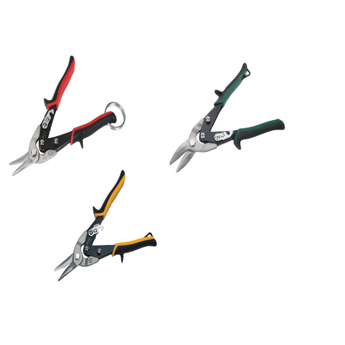 28251 Aviation Snips Set, 3Piece