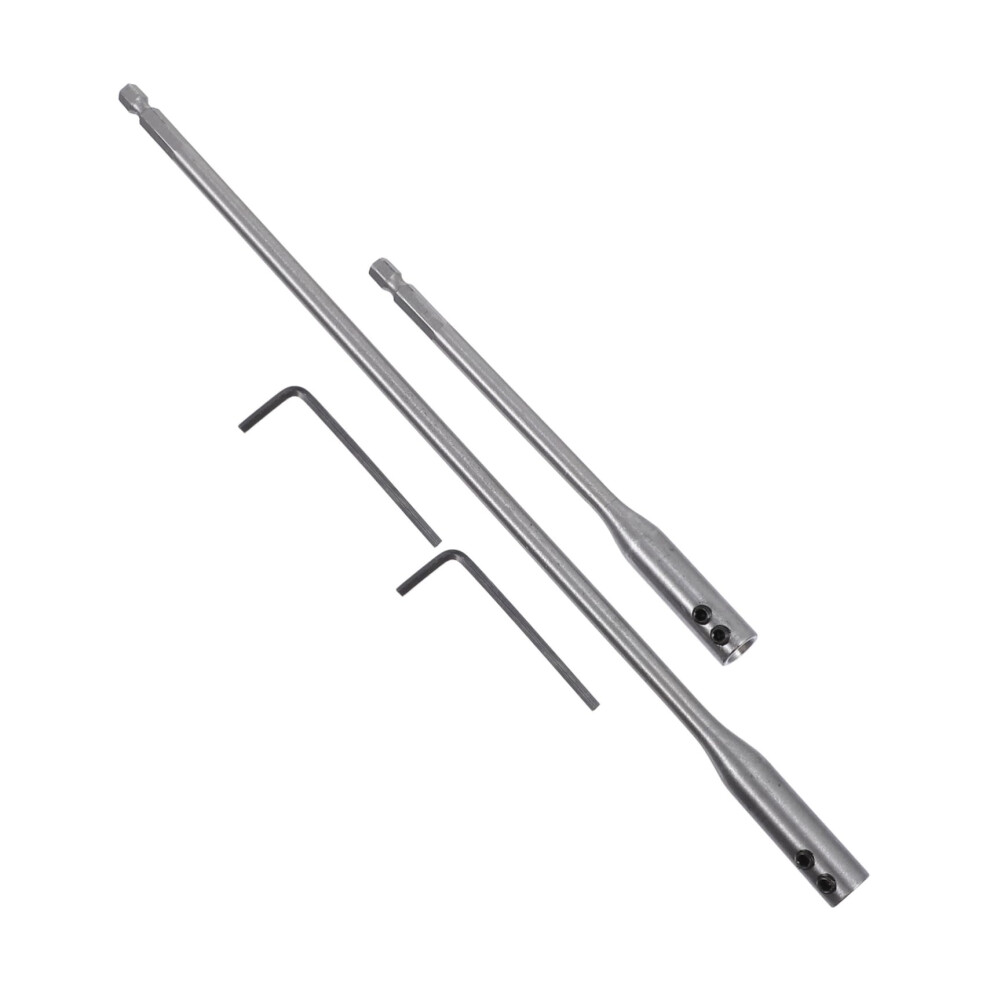 1 Set Drill Extension Rod Wood Bit Extension Spade Drill Bit Drill Bit Hex Extension 820064758392
