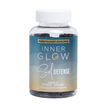 Inner Glow Sol Defense Gummies  Dermatologe und plastischer Chirurg entwickelt zur Bekmpfung der Lichtalterung Polypodium Leucotomos und Niacinamid