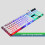 Profession Gaming Keyboard and Mouse Combo,Full Size Colorful Backlight Mechanical Feel Wired Keyboard Mouse Set for Computer,Desktop,Laptop (Black) 2