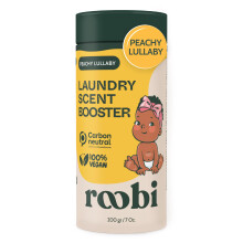 Roobi Sustainable Laundry Scent Booster. Peachy Lullaby Fragrance Beads. Specially Formulated for Baby's Sensitive Skin. Up to 20 Washing Cycles. Carb