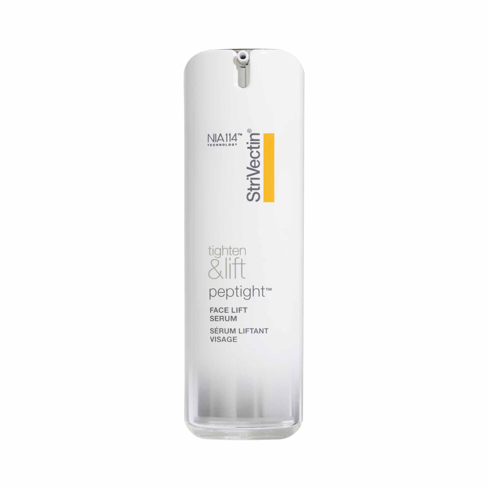 Strivectin Tighten And Lift Peptight Face Lift Serum With Tightening And Brightening Peptides For Wrinkles Under Eye Bags And Puffiness 30 Ml