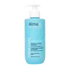 ALMA K Nourish and Repair Shampoo Feuchtigkeitsspendendes Shampoo fr Frauen Haarwuchs-Shampoo Feuchtigkeitsspendendes Shampoo mit Arganl-Shea