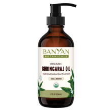 Bio-Bhringaraj-l von Banyan Botanicals  Untersttzt gesundes Haarwachstum  Mit traditionellen Methoden hergestelltes l  8 oz. - GVO-freies, nach