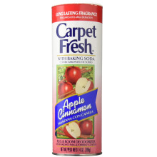 Carpet Fresh 277119 Teppich- und Raumdeodorant mit Backpulver, 14 oz. Apfel-Zimt-Duft