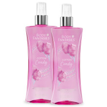 Body Fantasies Signature Fragrance Body Spray Cotton Candy 8 fl oz (2er-Pack)