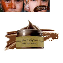 Grospe Peel Off Mscaras faciais Mscara removedora de cravos Mscara de ervas Creme Limpeza profunda Mscara facial Reduzindo poros Acne e Contr