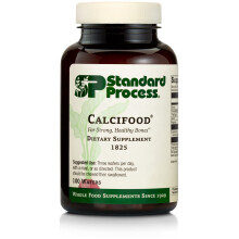 Standardprozess Calcifood Untersttzt die Kalziumaufnahme Baut Knochenstrke auf mit Kalzium, Phosphor, entfetteten Weizenkeimen, Bio-Karotten, D