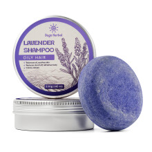 DEGO HERBAL Lavendel-Shampoo-Riegel fr fettiges Haar, 1,92 Unzen Balance-l, beruhigt die Haut