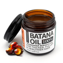 Batana-l fr Haarwachstum Dr. Sebi 100 % natrliches, unraffiniertes und biologisches Batana-l aus Honduras fr krauses Spliss, Textur und Glanz, 4