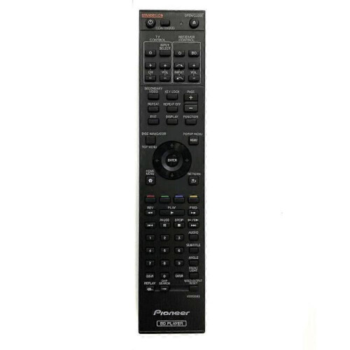 VXX3383 for Pioneer BD Blu-Ray DVD Player Remote Control VXX3382