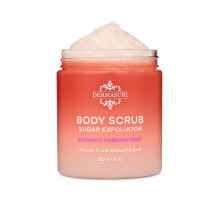 Dermasuri Exfoliating Sugar Scrub - Esfoliante corporal para homens e mulheres - Esfolia e remove a pele morta e seca para um brilho suave e radi