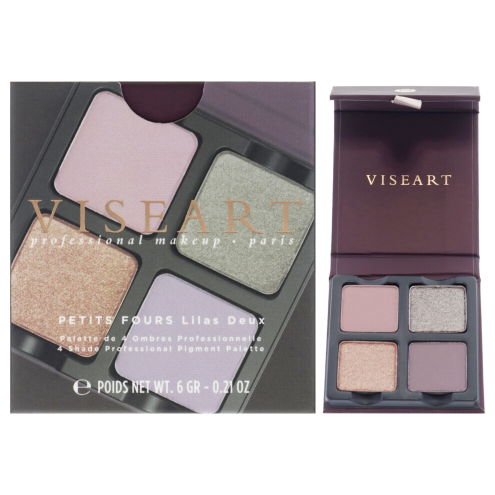 Viseart Paris Petits Fours Eyeshadow Palette - Lilas Deux By For Women - 0.21 Oz Eye Shadow