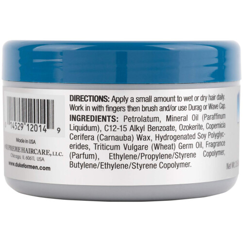 Duke Waves and Fade Gel Pomade 1