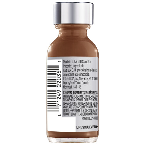 L’Oréal Paris Fondotinta Liquido Super-Mischiabile L'Oréal Paris True Match, Deep Cool C9, 1 Fl Oz 1