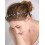 fxmimior Accessori per Capelli da Sposa In Vite di Cristallo (oro) 1