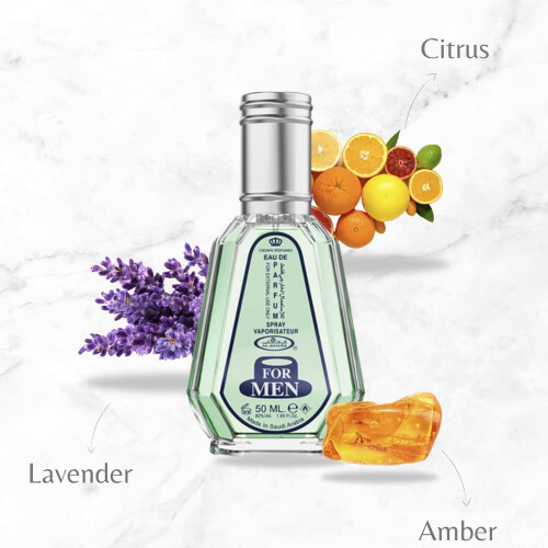 Al-rehab per uomini eau de parfum spray per uomini 1,7 once 1