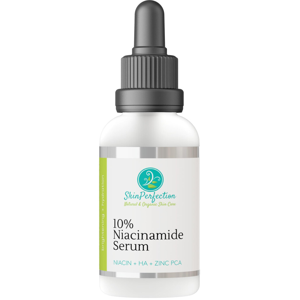 Skin Perfection Dark 10% Niacinamide Serum Niacin Hyaluronic Acid Sodium Hyaluronate Serum Vitamin B3 Zinc Pca Spot Remover Face Spot Correc