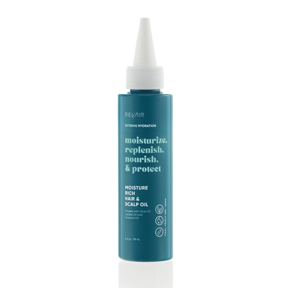 Revair Moisture Rich Hair & Scalp Oil Leichtes Haarl Fr Krauses Haar Tglich Feuchtigkeitsspendendes Haarl Zur Hydratisierung Von Trockene-image