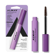 Almay Thickening & Tint Mascara Instant Soft Volume total condiciona e escurece os clios naturais com o tempo, sem descamao ou aglomerao 403