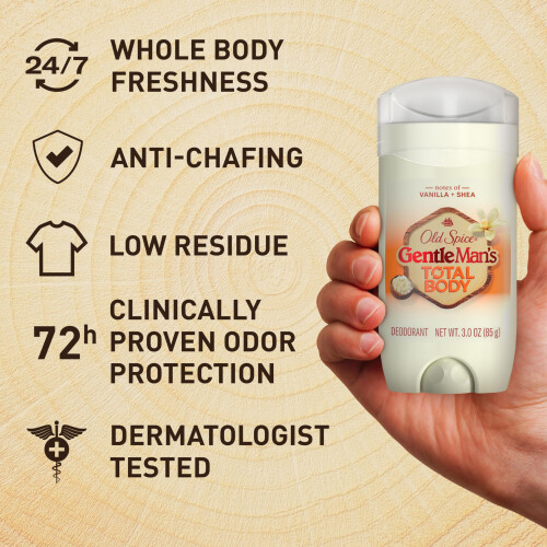 Total Body Deodorant, Sensitiv, Vanille + Shea 2