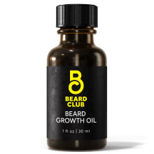 Beard Club  Bartwachstumsl  Wachsen Sie einen dickeren, volleren Bart und fllen Sie die Haare in Flecken auf  Gesundes, natrliches Bartwachstum