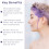 Kashmir Keratin Purple Violet Shampoo Shimmer Lights 470 ml 2