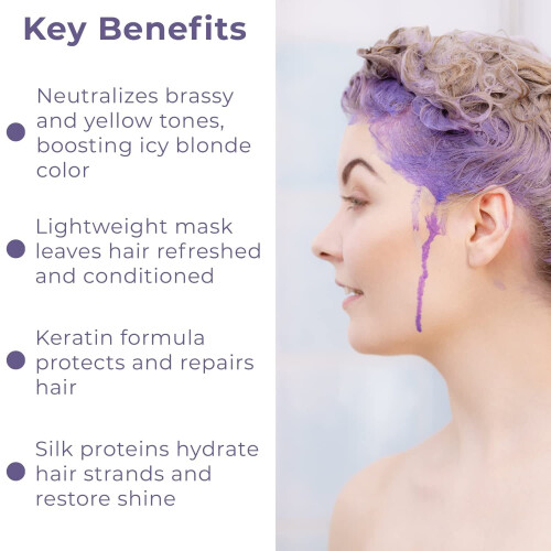 Kashmir Keratin Purple Violet Shampoo Shimmer Lights 470 ml 1