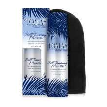 Toma's Total Tan Mousse Instant Sunless Tanner  Ganzkrper-Selbstbrunung fr Frauen und Mnner, natrlich aussehende goldene Bronzefarbe, streifenf