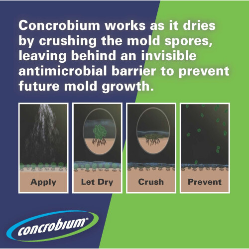 Concrobium 27400CAL Control de Moho Aerosol, 14.1 oz 1