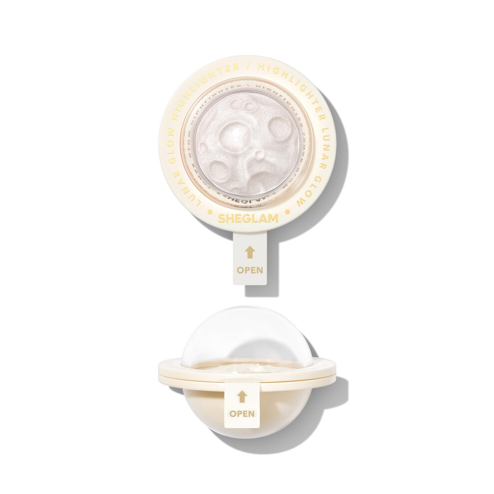 SHEGLAM Lunar Glow Highlighter Face Highlighter Multichrome Glitter Shimmer Highlighter Makeup Eye Face Body Highlighter Illuminator  Silky Cream-image-OPC-PHXQW7T-NEW