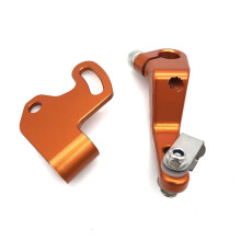 2 stuks koppelingsbeschermbeugel voor motorfietsmotorkoppelingskabelmontagebeugelhouder voor KTM DUKE790