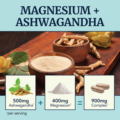 Magnesium + Ashwagandha 1