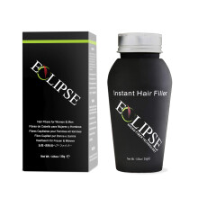 ECLIPSE Haarfasern Dunkelblond für dünnes Haar - 100% unsichtbare Haaraufbaufasern, 30g