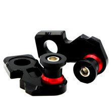 Bobines usinées CNC pour moto, support de chaîne, vis, bloc, curseurs de bras oscillant pour Honda CB650R