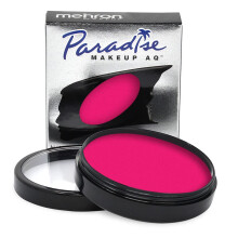 Mehron Makeup Paradise Makeup AQ pintura facial e corporal (1,4 onas) (intergalctico - rosa neon/coral UV)